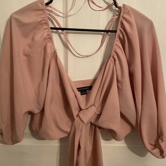 Cropped blouse - Picture 2 of 4